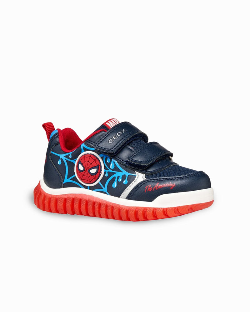 Geox Trainers Geox Baby Boy Lightyloo Spider in Navy/Azure