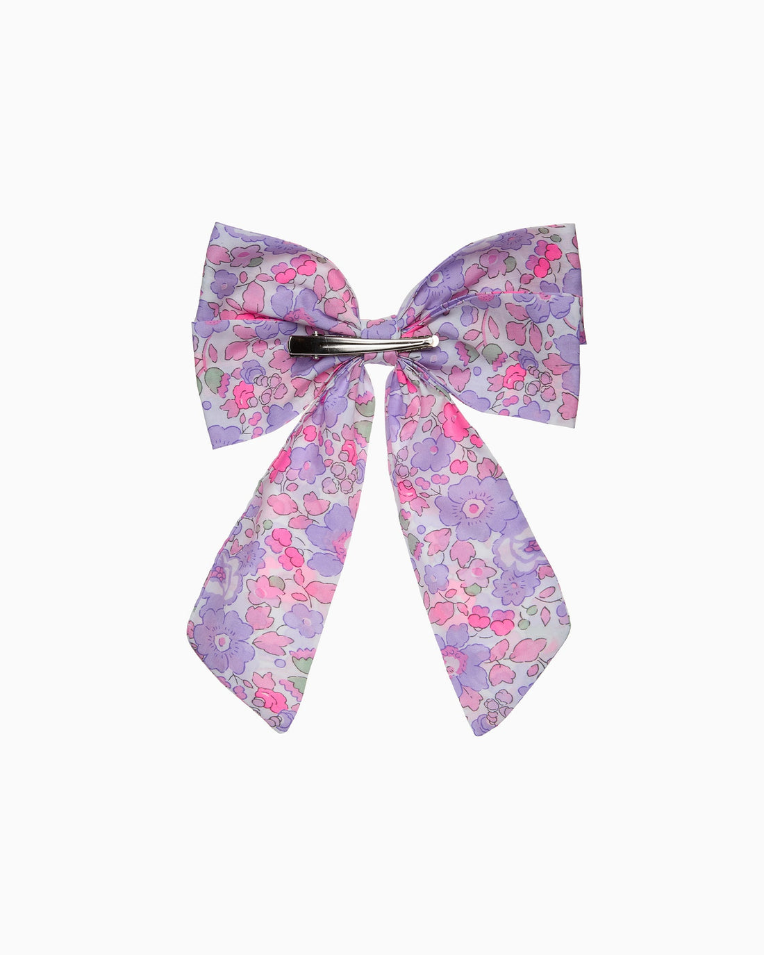 Lily Rose Clip Extra Large Bow Hair Clip in Lilac Betsy