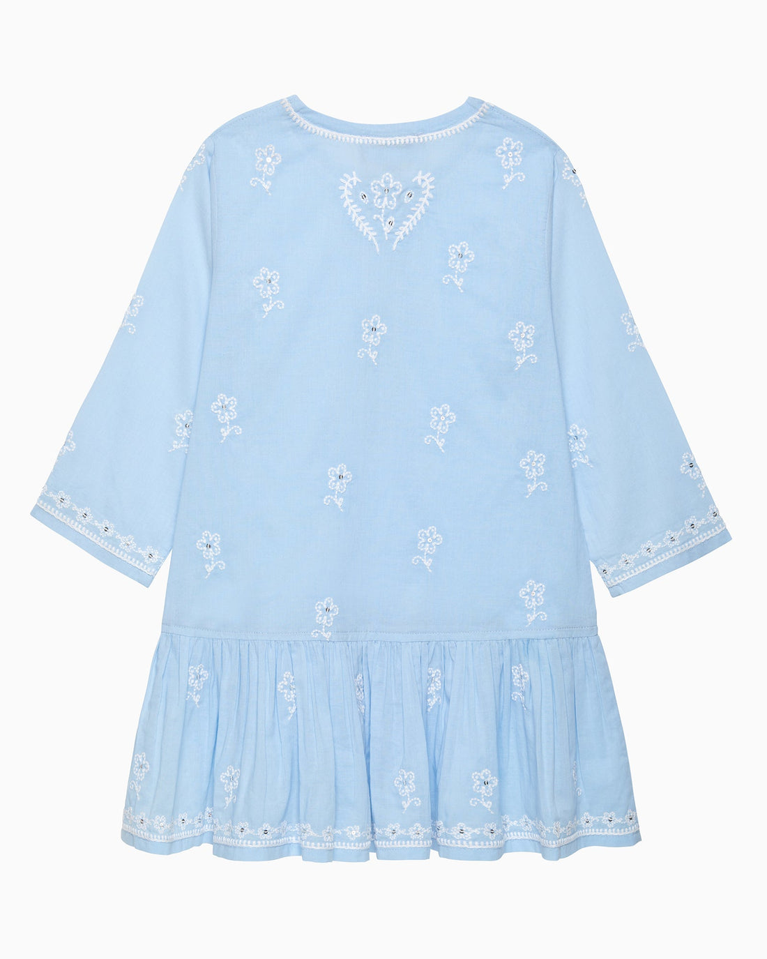 Lily Rose Kaftan Embroidered Flower Kaftan