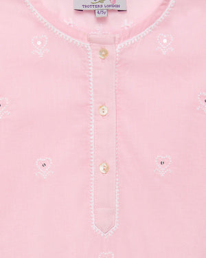 Lily Rose Kaftan Embroidered Heart Kaftan