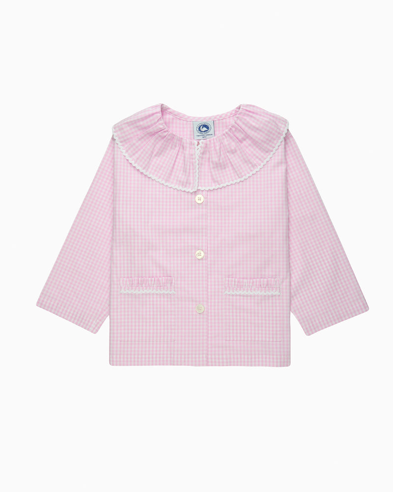 Original Pyjama Company Pyjamas Gingham Willow Collar Pyjamas