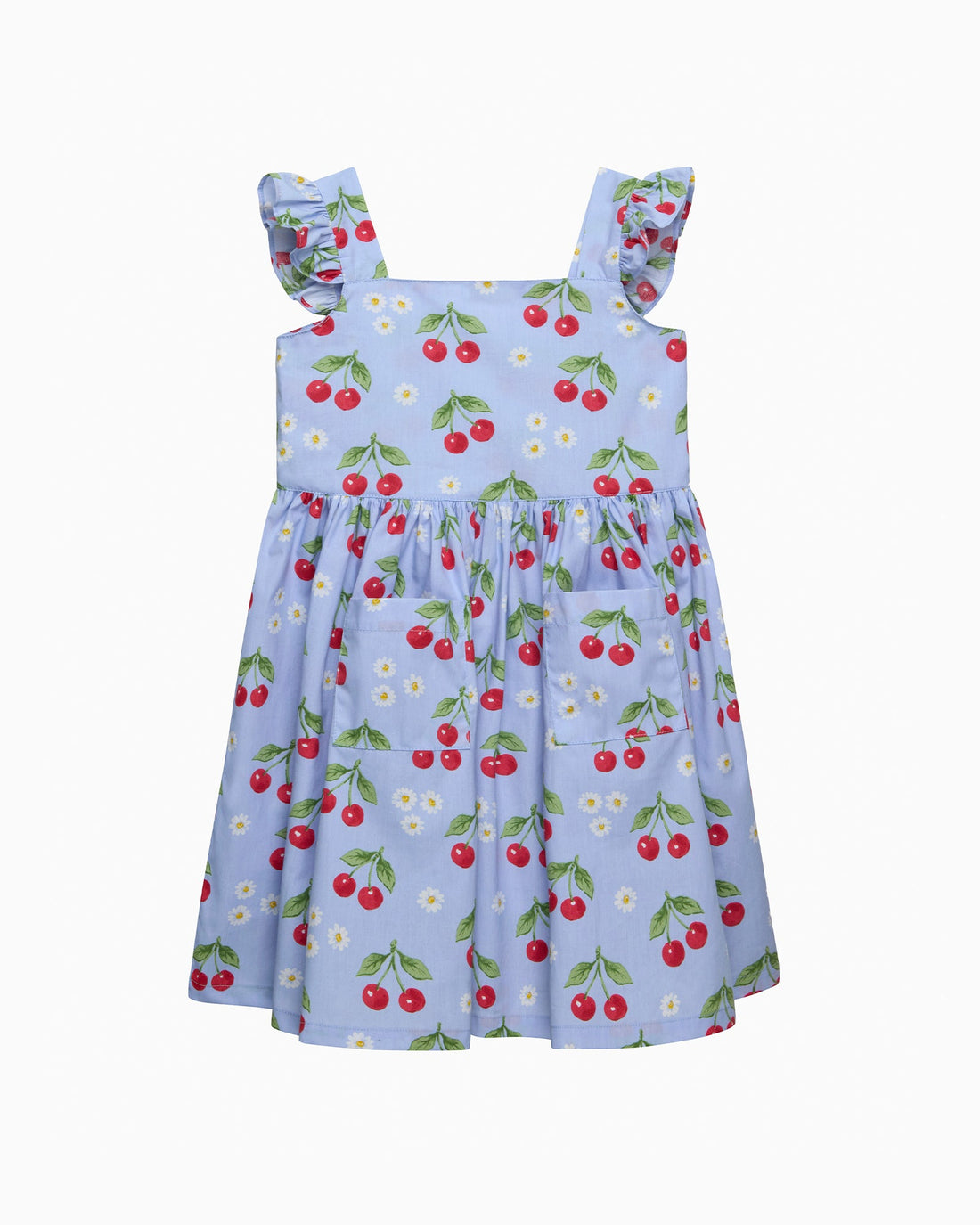Confiture Dress Adelina Summer Frill Dress in Cherry & Daisy