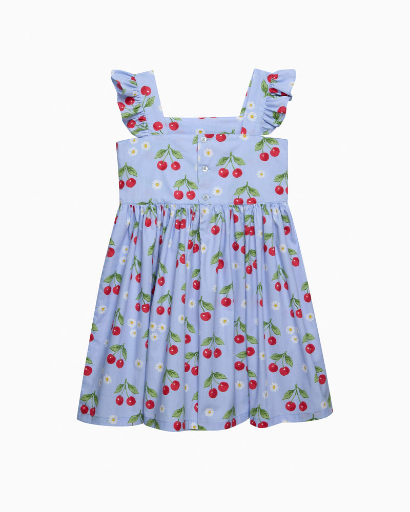 Confiture Dress Adelina Summer Frill Dress in Cherry & Daisy