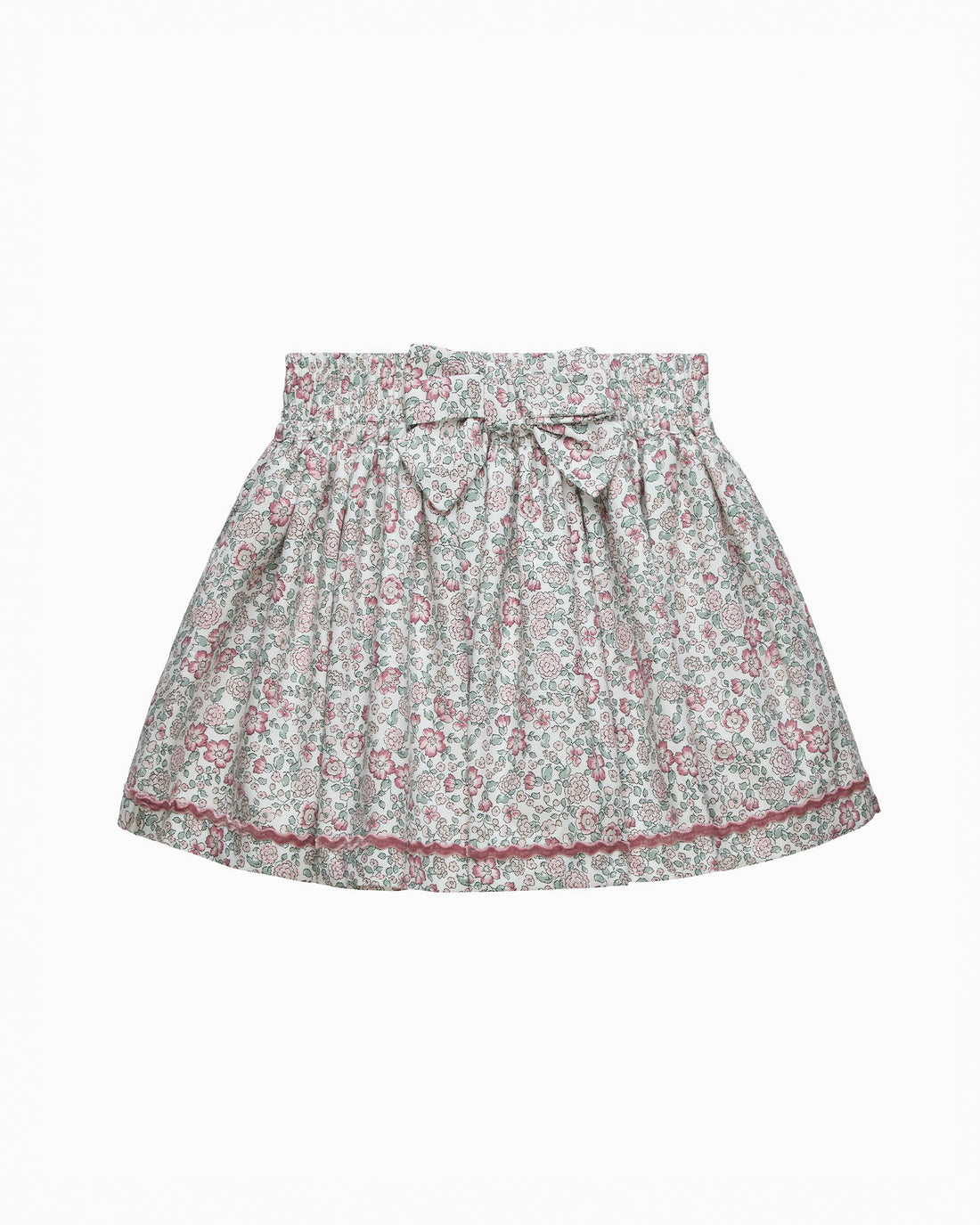 Confiture Skirt Arabella Floral Ric-Rac Skirt in Pink