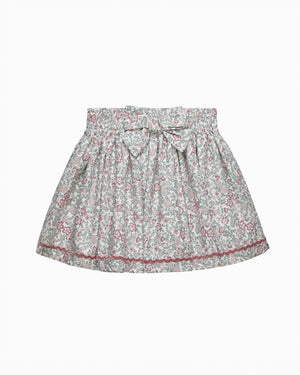 Confiture Skirt Arabella Floral Ric-Rac Skirt in Pink