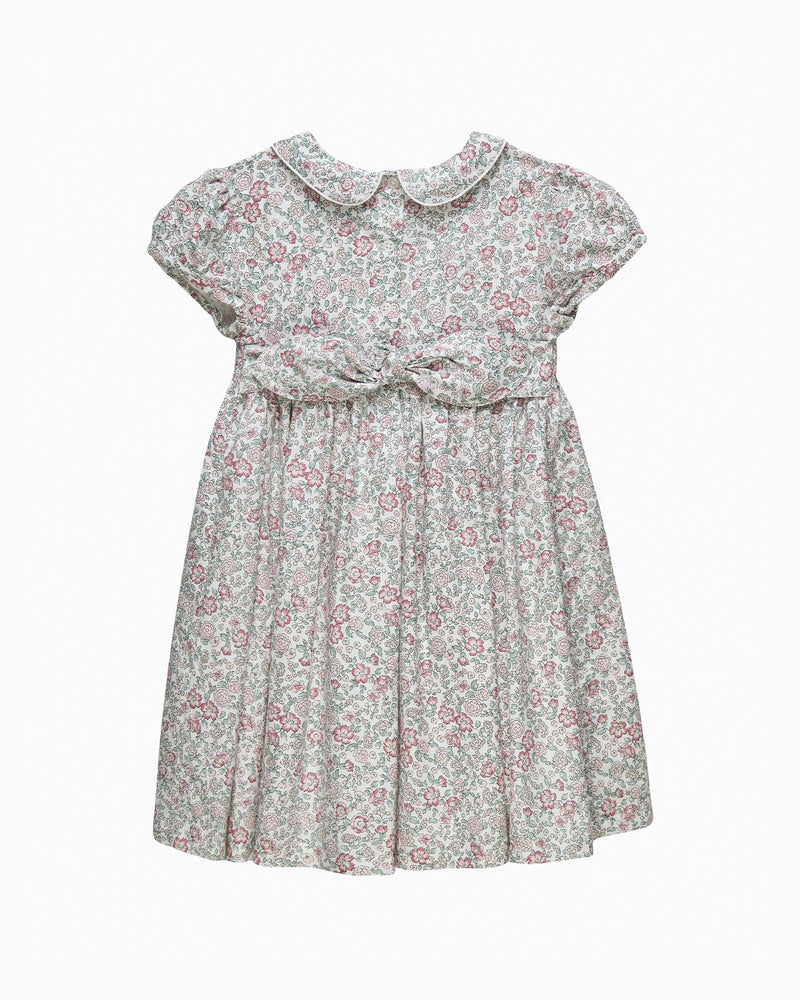 Confiture Dress Arabella Floral Smocked Dress in Pink