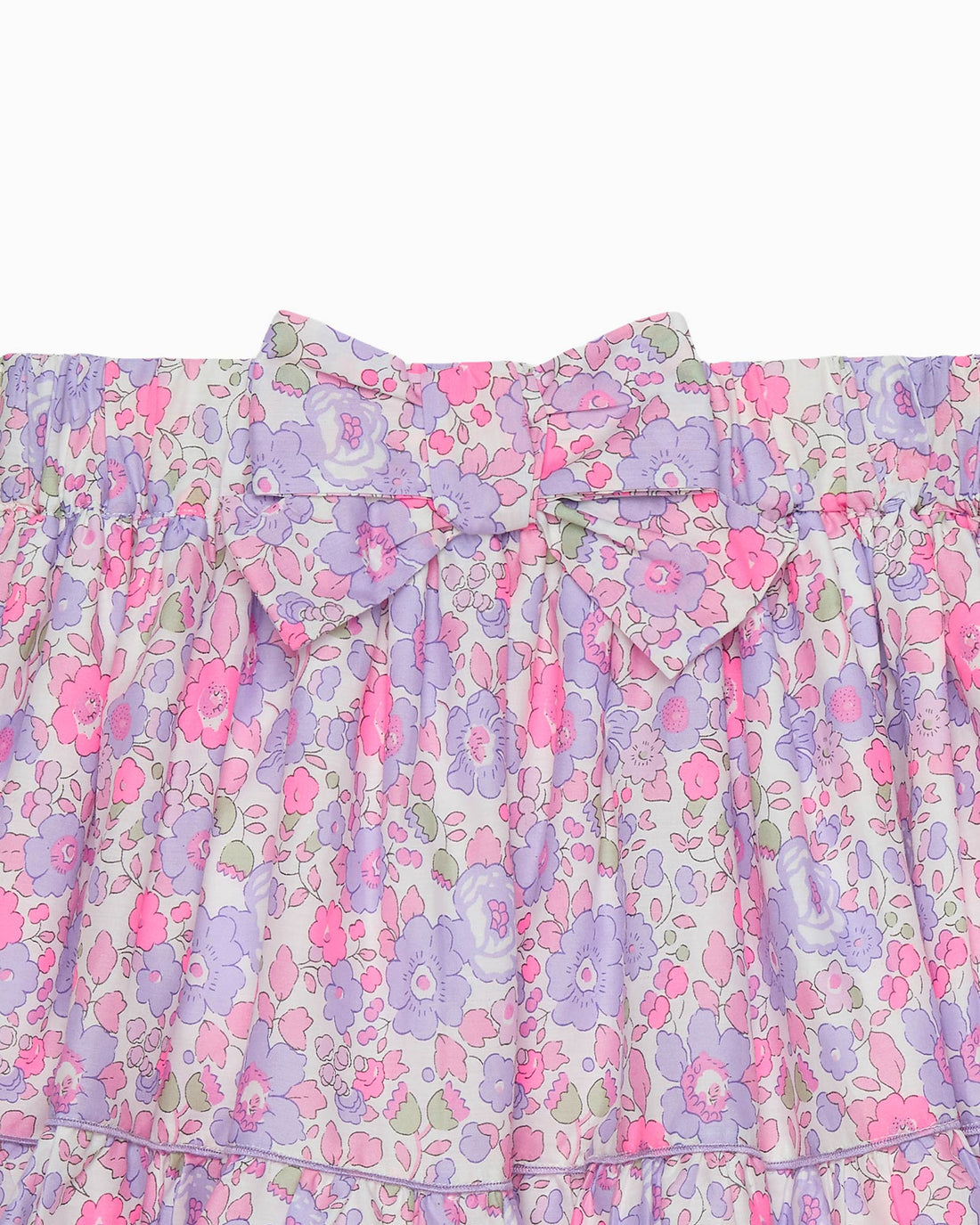 Lily Rose Skirt Betsy Bow Tiered Skirt in Lilac Betsy
