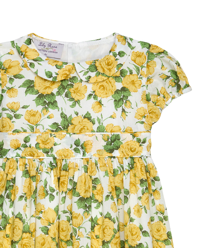 Lily Rose Dress Carline Rose Dress Yellow