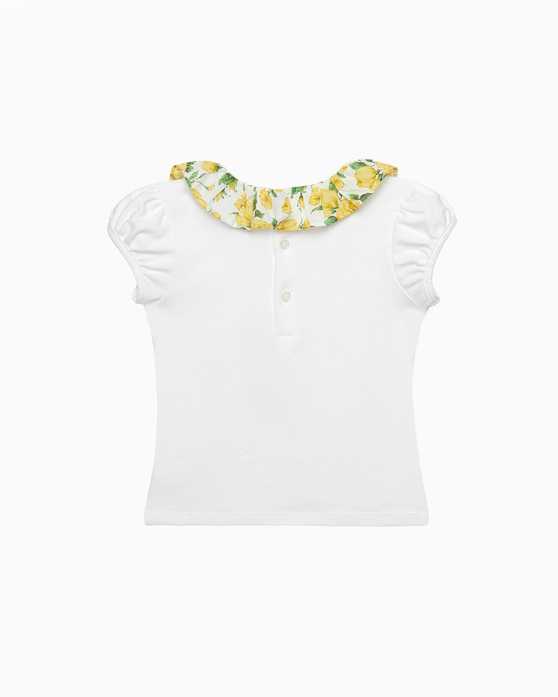 Lily Rose Top Carline Rose Willow Jersey Top in Yellow