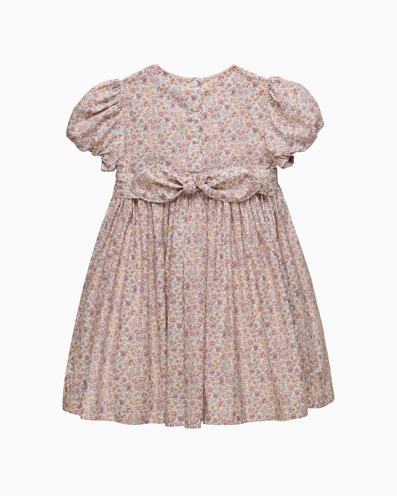Lily Rose Dress Carnation Floral Smocked Party Dress