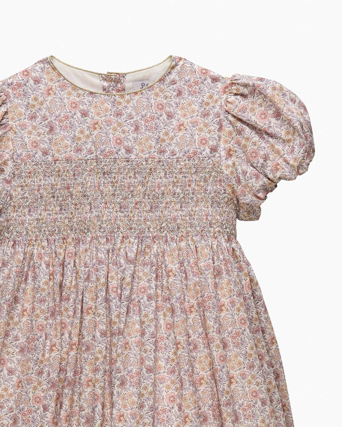 Lily Rose Dress Carnation Floral Smocked Party Dress
