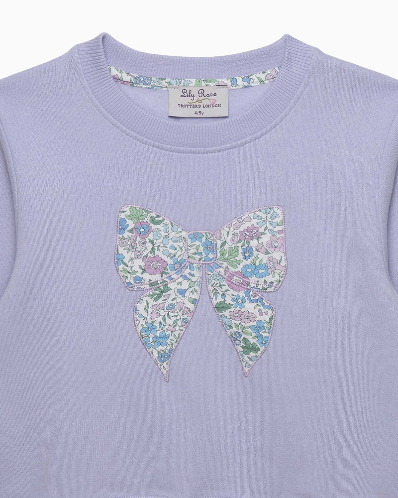 Lily Rose Sweatshirt Emma & Amelia Bow Sweatshirt