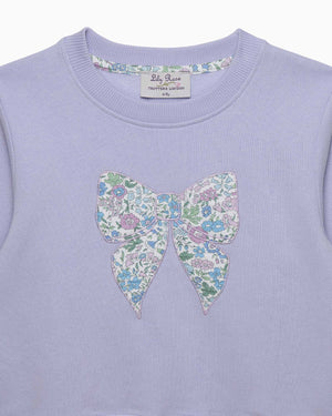 Lily Rose Sweatshirt Emma & Amelia Bow Sweatshirt