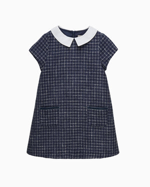 Lily Rose Dress Madeline Navy Sparkle Dress