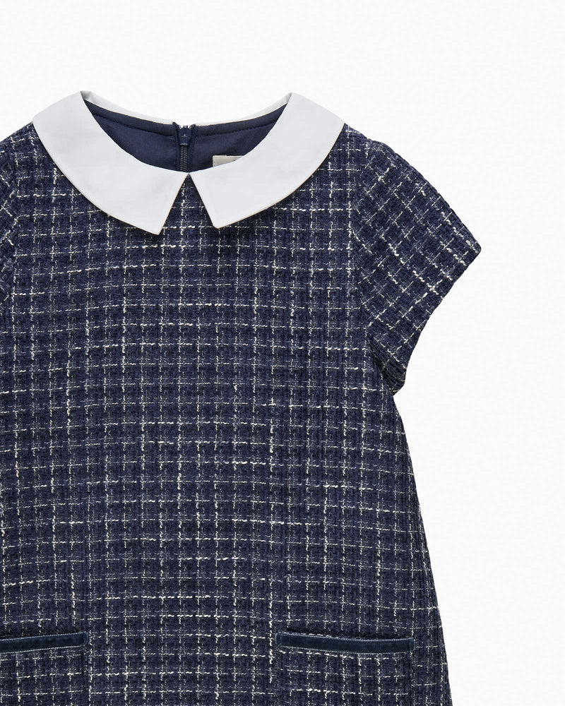 Lily Rose Dress Madeline Navy Sparkle Dress