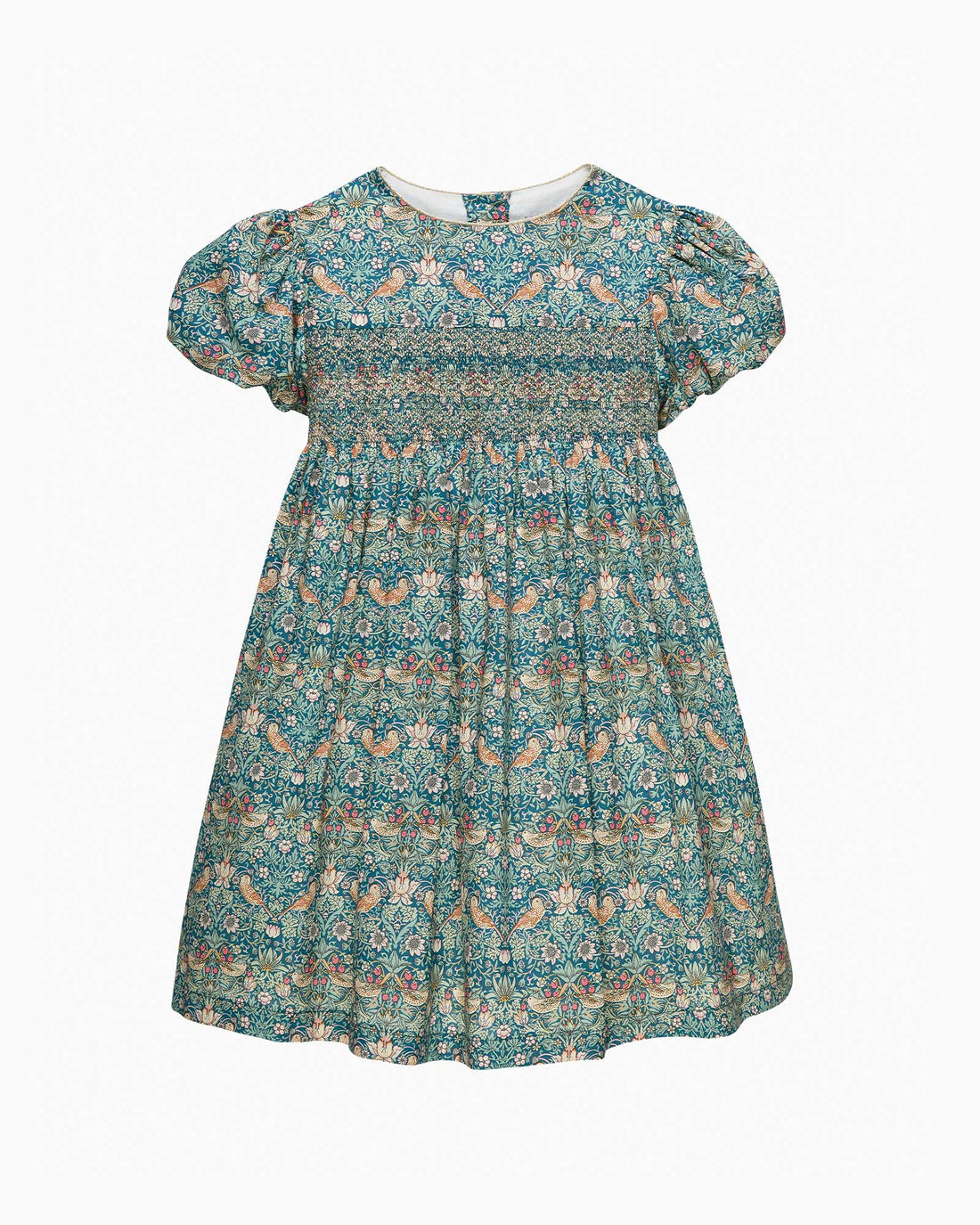 Lily Rose Dress Strawberry Thief Smocked Party Dress