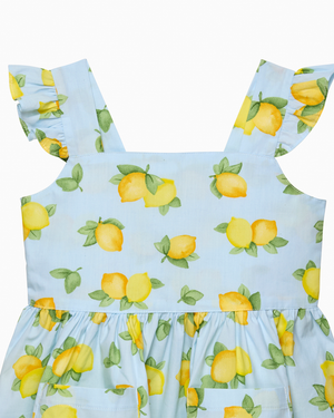 Confiture Dress Adelina Summer Dress in Lemon