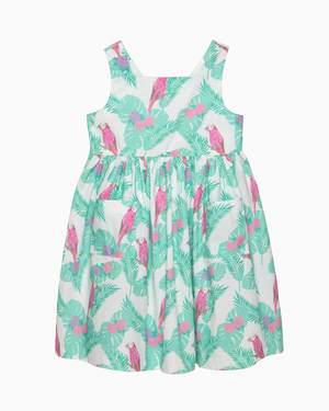 Confiture Dress Adelina Summer Dress in Parrot