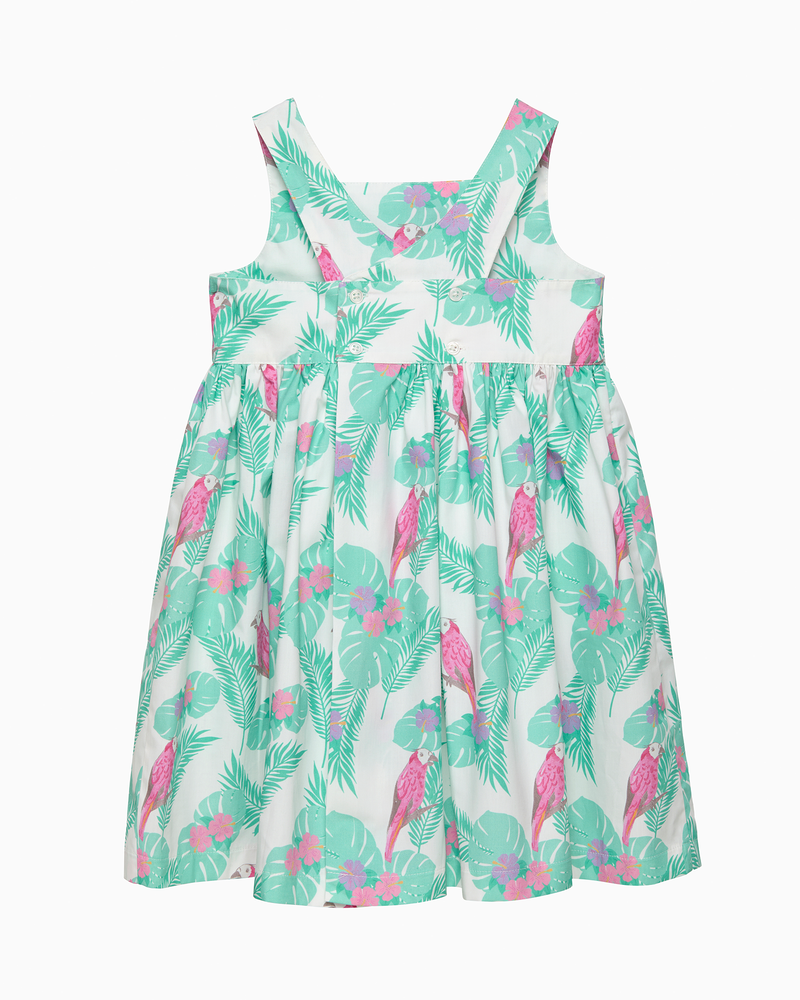Confiture Dress Adelina Summer Dress in Parrot