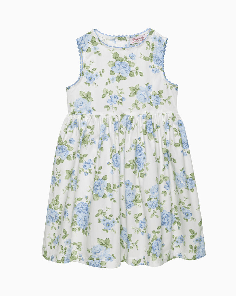 Confiture Dress Adelina Summer Dress in Blue Vintage Rose