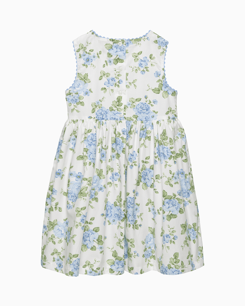 Confiture Dress Adelina Summer Dress in Blue Vintage Rose