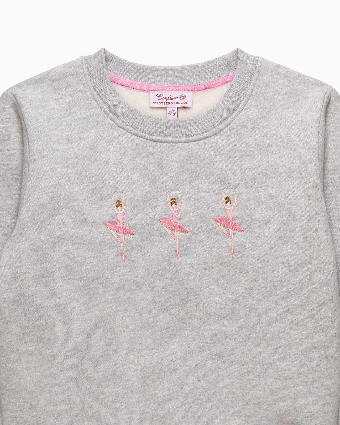 Confiture Sweatshirt Ballerina Embroidered Sweatshirt