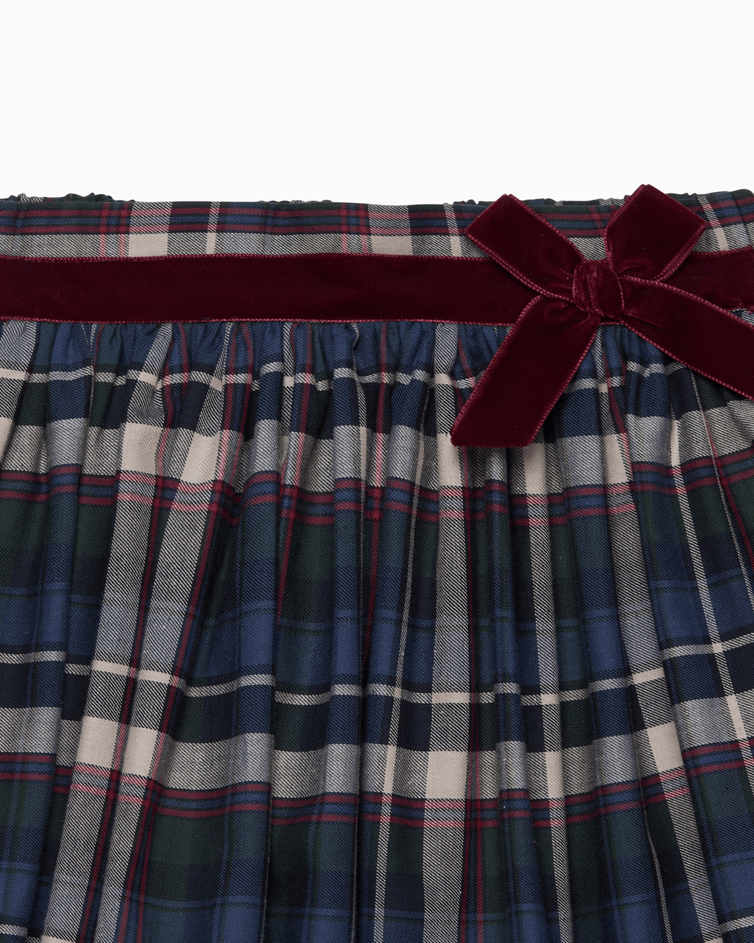 Confiture Skirt Bow Skirt in Bonnie Tartan