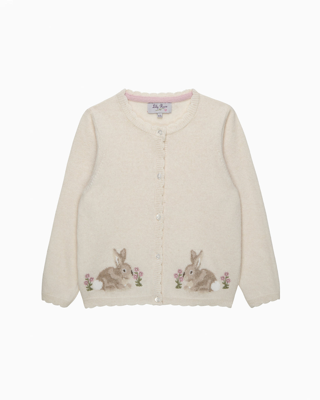 Confiture Cardigan Bunny Cardigan in Winter White