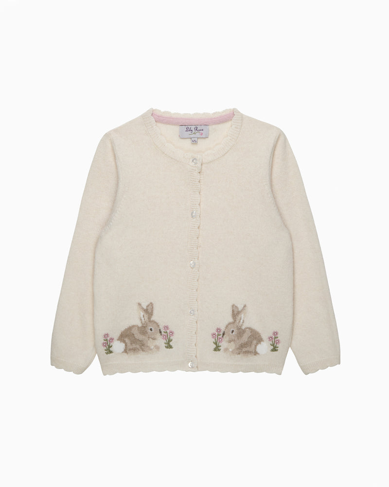 Confiture Cardigan Bunny Cardigan in Winter White