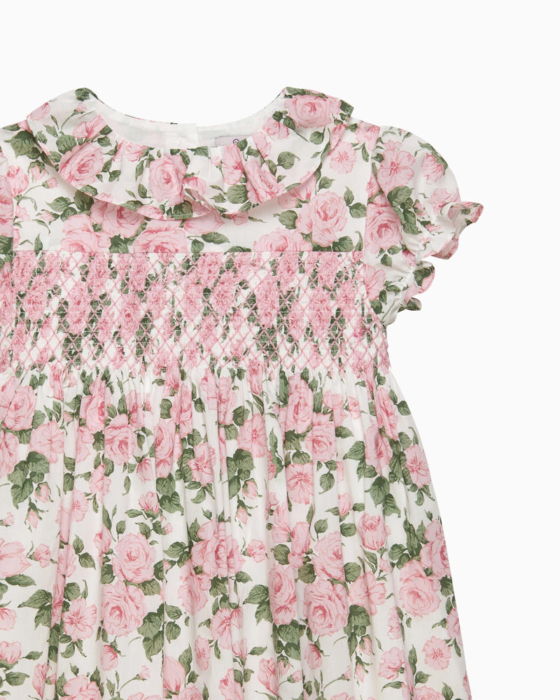 Lily Rose Dress Carline Rose Smocked Dress