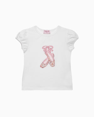 Lily Rose Top Carnation Ballet Shoe T-Shirt
