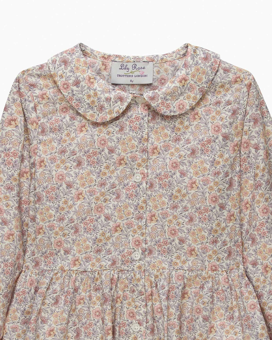 Lily Rose Top Carnation Floral Blouse