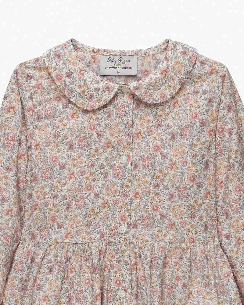 Lily Rose Top Carnation Floral Blouse