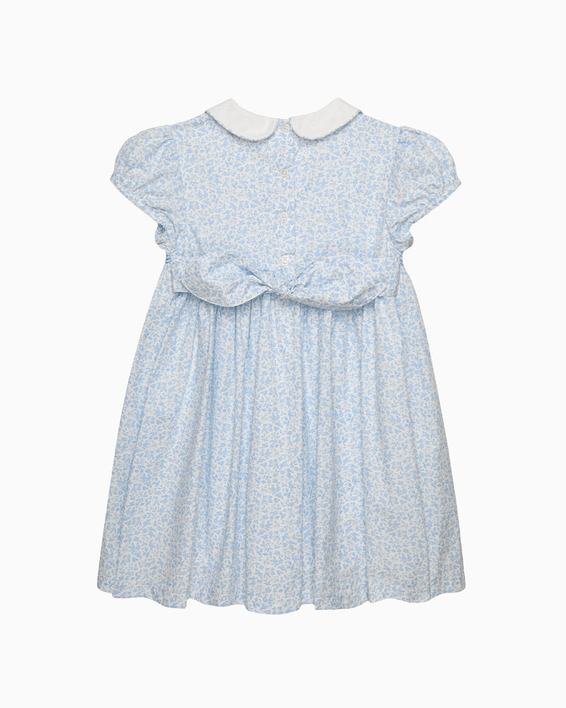 Confiture Dress Catherine Smocked Dress in Blue Floral