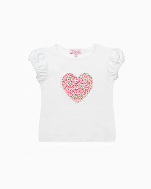 Confiture Top Cherry Heart Jersey Top