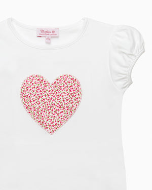 Confiture Top Cherry Heart Jersey Top