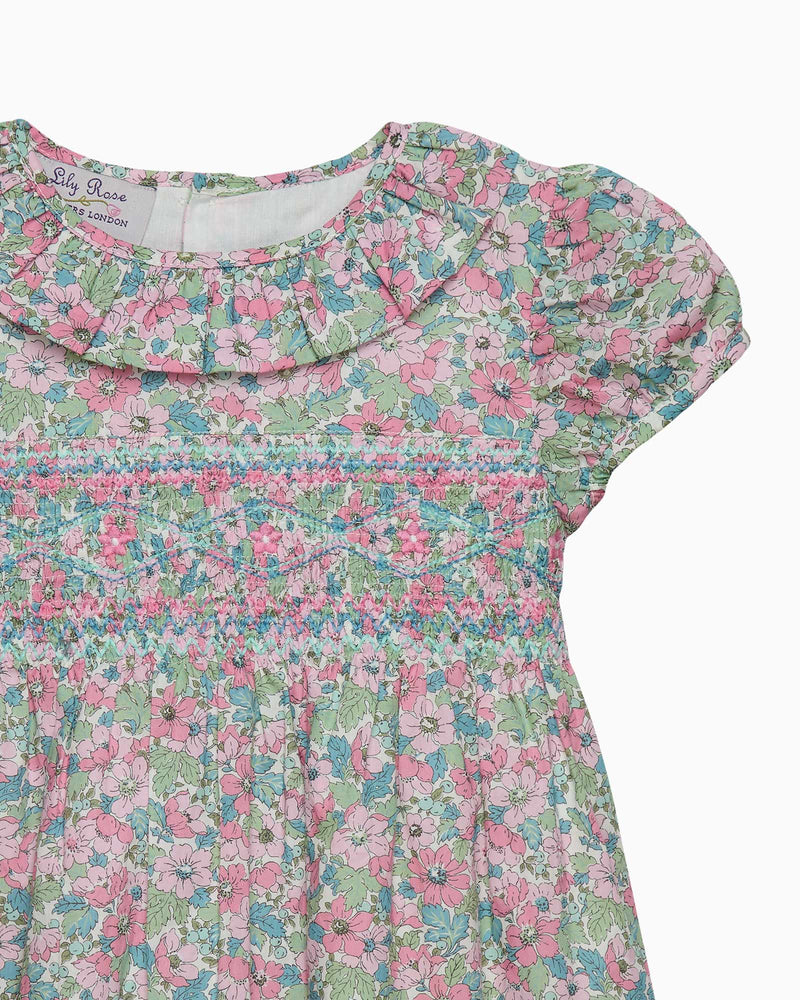 Lily Rose Dress Dahlia Smocked Dress