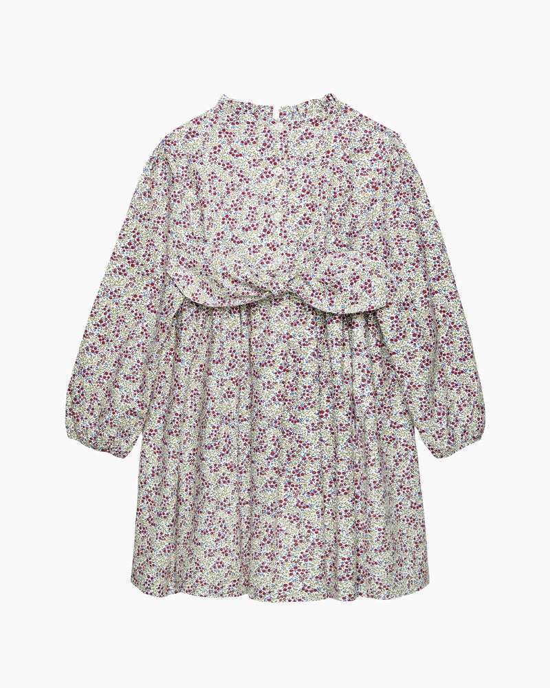 Confiture Dress Edie Berry Floral Smocked Dress