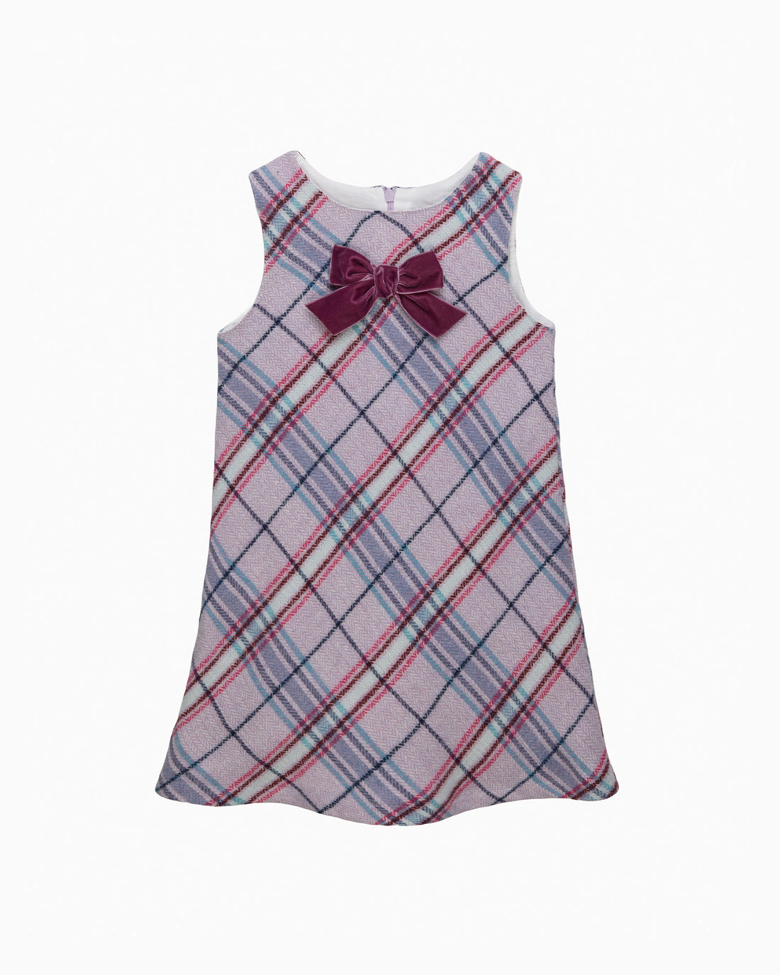 Confiture Dress Eleanor Check Pinafore