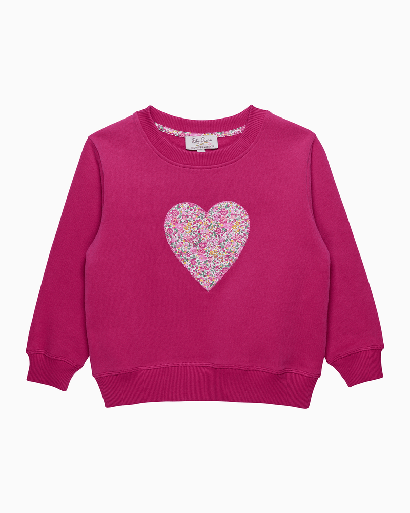 Confiture Sweatshirt Emma & Georgina Heart Sweatshirt