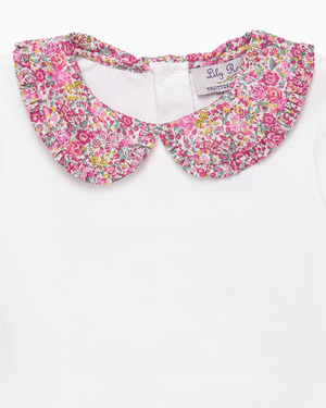 Lily Rose Top Pie Crust Jersey Top in Emma & Georgina