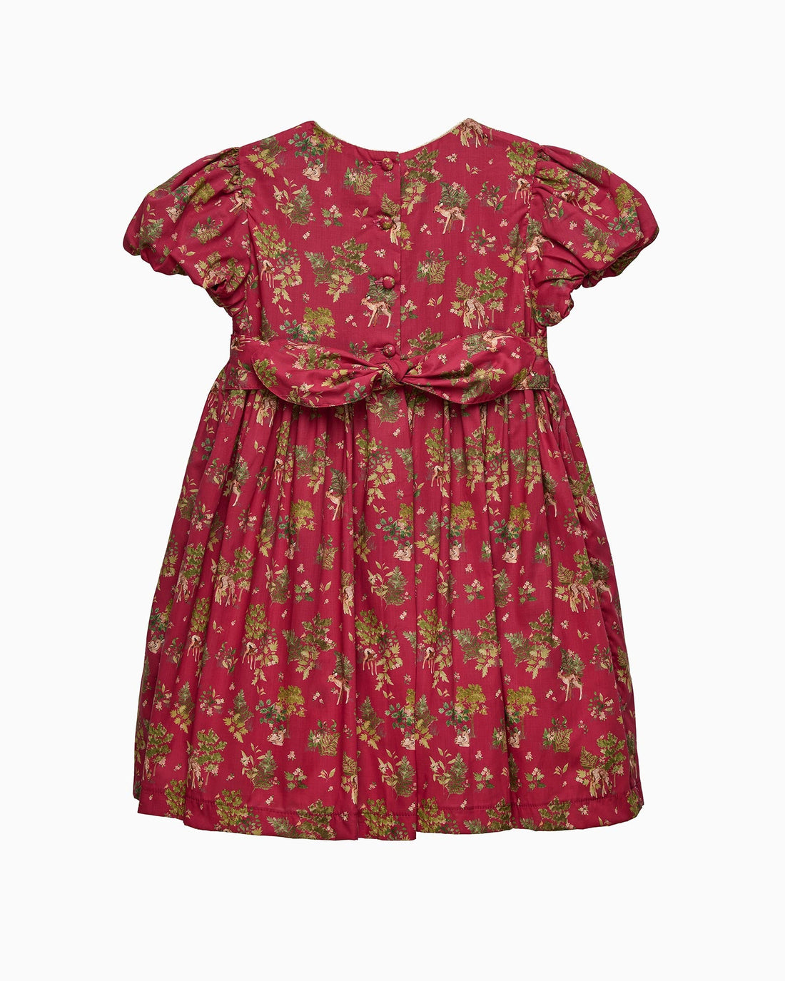 Lily Rose Gold Dress Fawn Smocked Party Dress