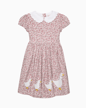 Confiture Dress Floral Duck Cord Dress