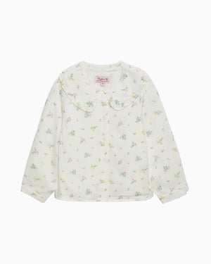 Confiture Top Floral Pie Crust Blouse
