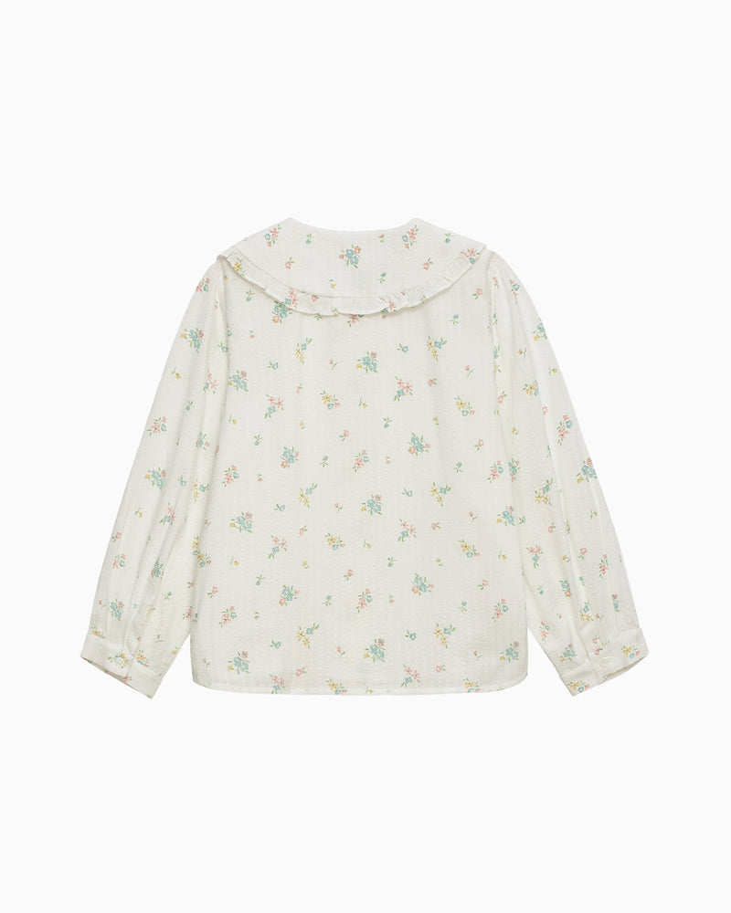 Confiture Top Floral Pie Crust Blouse