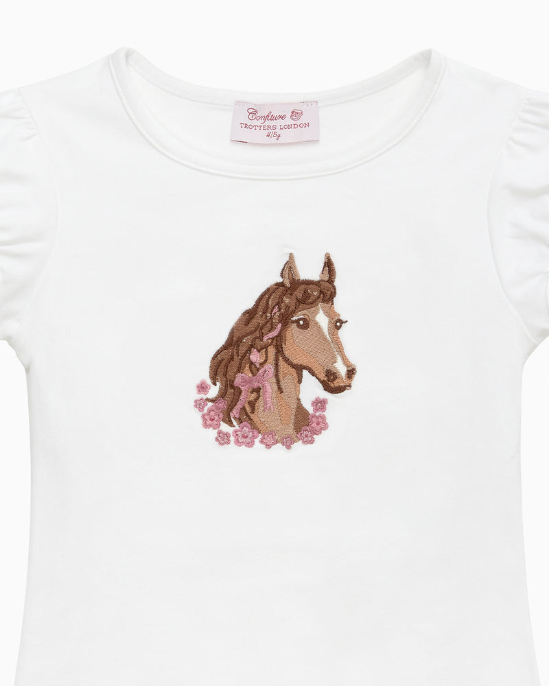 Confiture Top Freya Horse Jersey Top