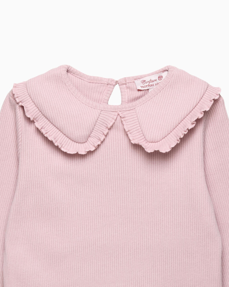 Confiture Top Grace Bow Top in Dusty Pink