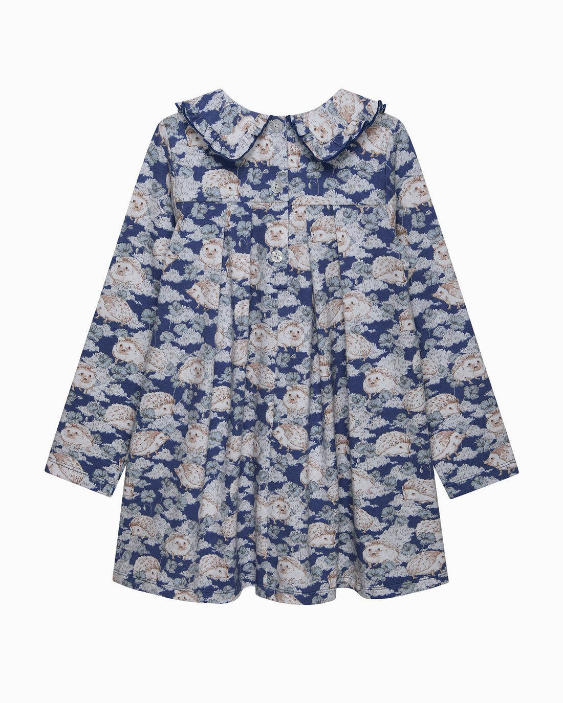 Confiture Dress Hedgehog Jersey Dress in Navy
