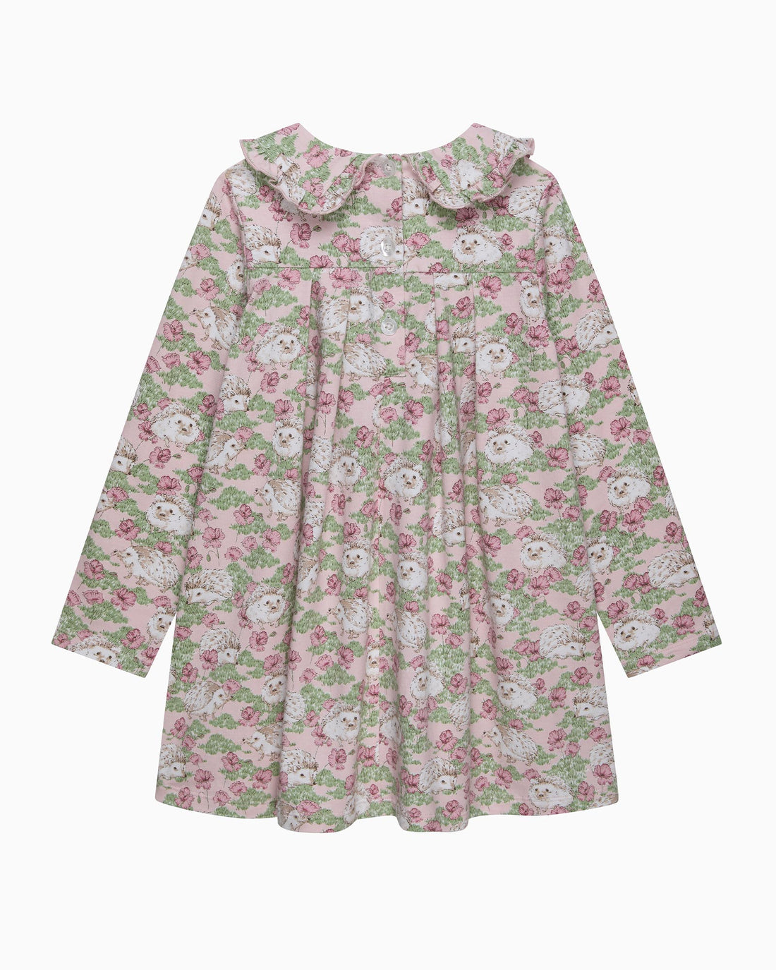 Confiture Dress Hedgehog Jersey Dress in Pink