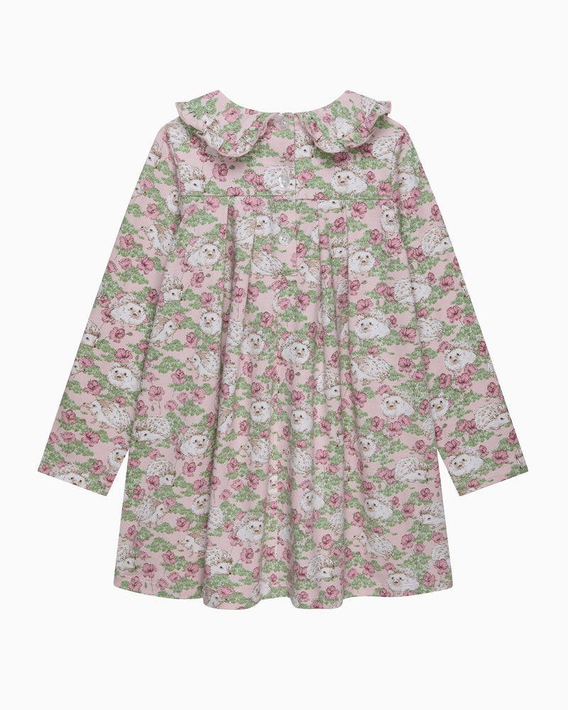 Confiture Dress Hedgehog Jersey Dress in Pink
